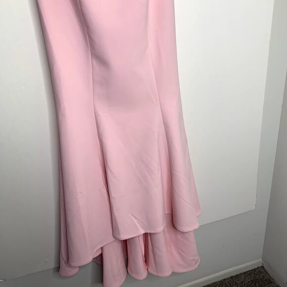 Revolve Likely Sunset Off-the-shoulder Petal Pink Dress Womens New Size 6 - Picture 3 of 16